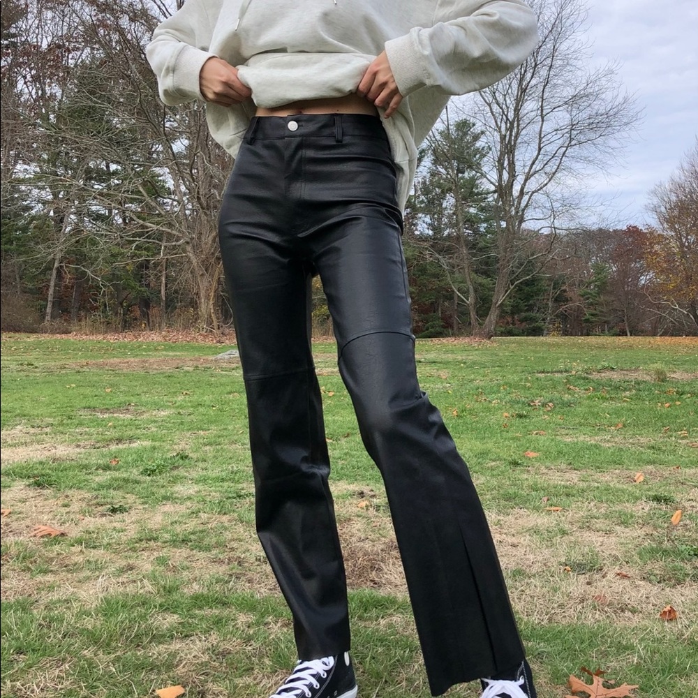 princess polly faux leather pants